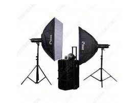 Paket Studio Rams H-60 with Softbox and Stand